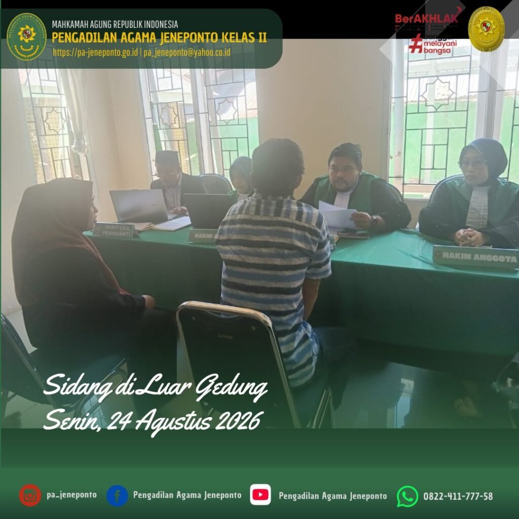 KEADILAN KEMBALI MENYAPA RUMBIA! PA JENEPONTO GELAR SIDANG KELILING XI DEKATKAN LAYANAN KEPADA MASYARAKAT